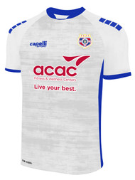 SOCA MADISON II BLUR SHORT SLEEVE JERSEY WHITE ROYAL BLUE