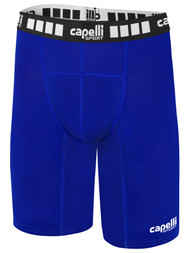 SOCA BOYS & MEN'S PERFORMANCE SHORTS ROYAL BLUE