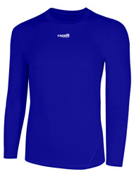 SOCA LONG SLEEVE PERFORMANCE TOP ROYAL BLUE