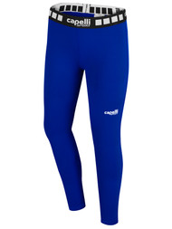 SOCA GIRLS & WOMEN'S FULL LENGTH PERFORMANCE TIGHTS ROYAL BLUE