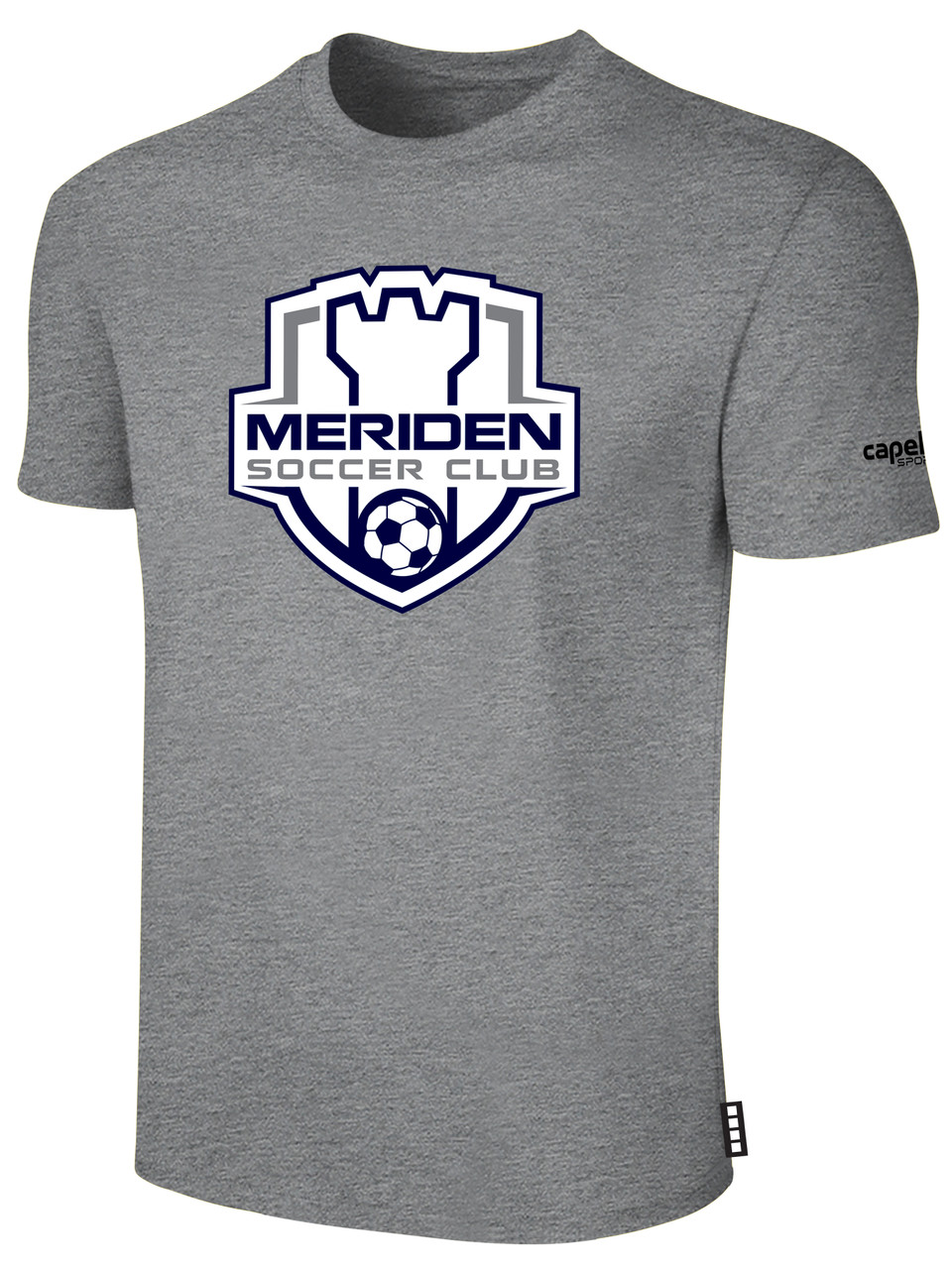 Download MERIDEN BASICS T-SHIRTS -- LIGHT HEATHER GREY - Capelli Sport