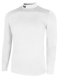 NORTH MANATEE SC LONG SLEEVE WARM PERFORMANCE TOP WHITE