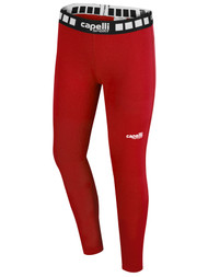 NORTH MANATEE SC GIRLS & WOMEN'S WARM PERFOMANCE TIGHTS RED