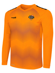 ST.MARY'S MADISON STATIC II LONG SLEEVE GOALKEEPER JERSEY WITHOUT  PADDING  NEON   ORANGE