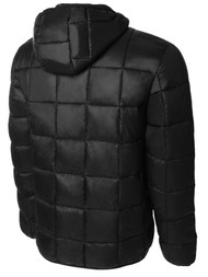 ST.MARY'S BASICS LIGHT WEIGHT JACKET CREST WEARERS LEFT CHEST BLACK WHITE