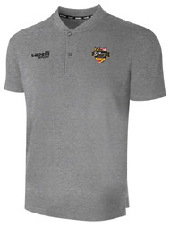 ST.MARY'S BASICS HENLEY LOGO LEFT CHEST LIGHT HEATHER  GREY  BLACK