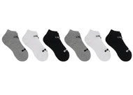 ST.MARY'S     BASIC CS COOL LIGHTWEIGHT LOW CUT SOCKS - 6PK WHITE COMBO