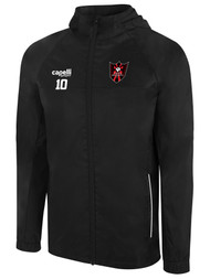 GBFC BASICS ALL WEATHER JACKET BLACK   WHITE