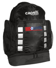 WYSL 4 CUBE BACKPACK -- BLACK WHITE
