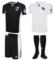 PAL SOCCER STANDARD UNIFORM KITS BLACK ($36.5 - $38.5)