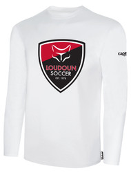 LOUDOUN  COTTON T SHIRT   -- WHITE