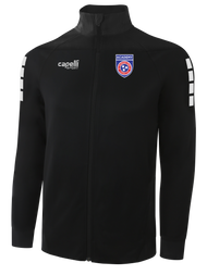 TN TEMPO TRIBECA FULL ZIP TRAINING JACKET BLACK WHITE 