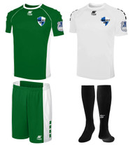 PAL SOCCER STANDARD UNIFORM KITS GREEN ($36.5 - $38.5)