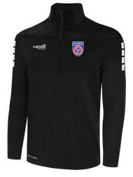 TN TEMPO TRIBECA 1/4 ZIP TRAINING TOP BLACK