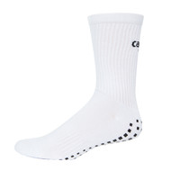 TN TEMPO  CREW SOCKS WITH GRIPPERS WHITE BLACK