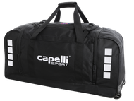 TN TEMPO   CS II WHEELED DUFFLE BAG BLACK WHITE
