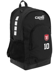 NORTH POLK UNITED CS II BACKPACK  BLACK    WHITE 