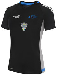 VSA RUSH UPTOWN     V-NECK TRAINING JERSEY   BLACK    PROMO GREY PROMO BLUE