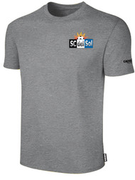 SC DEL SOL T-SHIRT  --- LIGHT HEATHER GREY