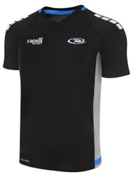 UNITED FC RUSH UPTOWN V-NECK TRAINING JERSEY BLACK PROMO GREY PROMO BLUE