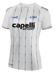 UNITED FC RUSH MADISON MATCH SHORT SLEEVE JERSEY  WHITE PROMO GREY PROMO BLUE