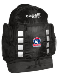 REFEREE CUBE BACKPACK BLACK SILVER - WYOMING