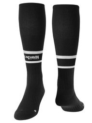 OFFICIAL  REFEREE SOCKS    BLACK    WHITE - WYOMING 
