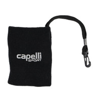 REFEREE WRISTBAND BLACK WHITE - WYOMING