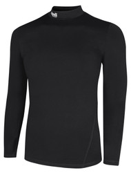 REFEREE LONG SLEEVE WARM PERFORMANCE TOP BLACK - WYOMING