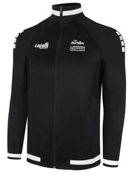 REFEREE UPTOWN TRAINING JACKET BLACK WHITE - MISOA