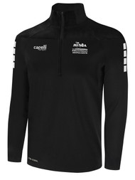 REFEREE TRIBECA 1/4 ZIP TRAINING JACKET BLACK - MISOA