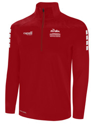 REFEREE TRIBECA 1/4 ZIP TRAINING JACKET RED - MISOA