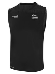 REFEREE TRIBECA SLEEVELESS TRAINING TOP BLACK - MISOA