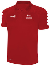 REFEREE TRIBECA POLY POLO RED - MISOA