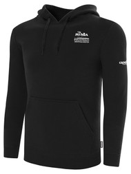 REFEREE BASICS FLEECE HOODIE BLACK - MISOA