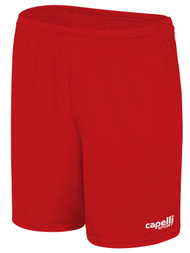 GBFC   CS TEAM MATCH SHORTS RED WHITE