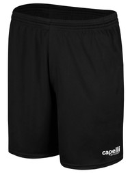 GBFC   CS TEAM MATCH SHORTS    BLACK WHITE