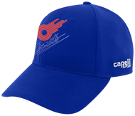 KC COMETS    CS II TEAM BASEBALL CAP ROYAL BLUE WHITE