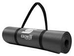 THICK  EXERCISE MAT  --  BLACK COMBO