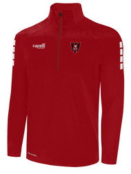 GBFC TRIBECA 1/4 ZIP TRAINING TOP RED