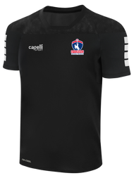 TRIBECA SHORT SLEEVE TRAINING TOP BLACK   - WYOMING