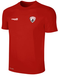 NORTH MANATEE SC BASICS II SS TRAINING JERSEY RED WHITE
