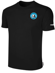 RUSH WISCONSIN WEST TEE SHIRT -- BLACK WHITE