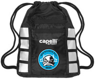 RUSH WISCONSIN WEST BASICS4 CUBE SACK PACK  --  BLACK SILVER