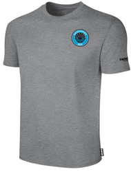 RUSH WISCONSIN WEST  DUCKS COMPETITIVE BASICS TEE SHIRT --  LIGHT HEATHER GREY 