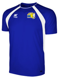 EASTERN NY  RAVEN TRAINING SHORT SLEEVE PREGAME JERSEY -- ROYAL BLUE WHITE