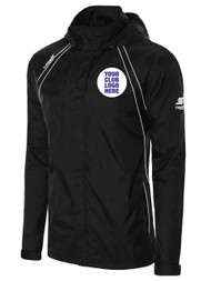YOUR TEAM  RAIN JACKET WITH ROLL UP HOOD