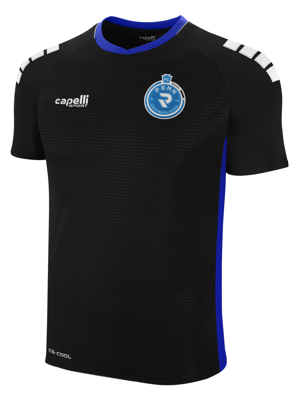 PENN FC YOUTH MADISON SHORT SLEEVE JERSEY -- BLACK ROYAL ...