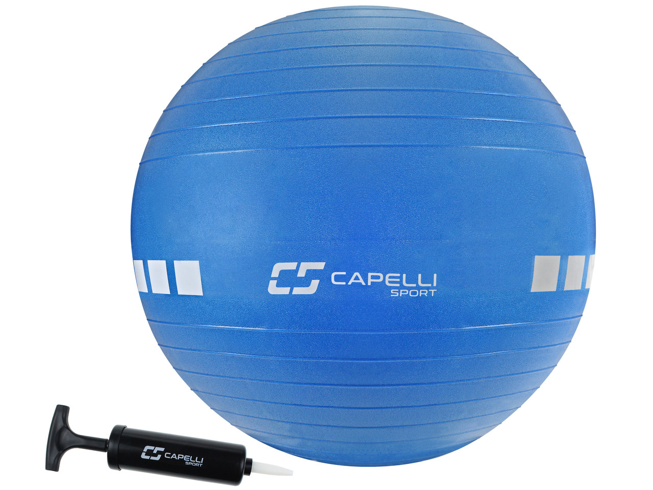 blue exercise ball