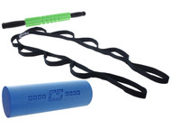 FITNESS STRETCH AND RECOVERY KIT -- BLUE COMBO